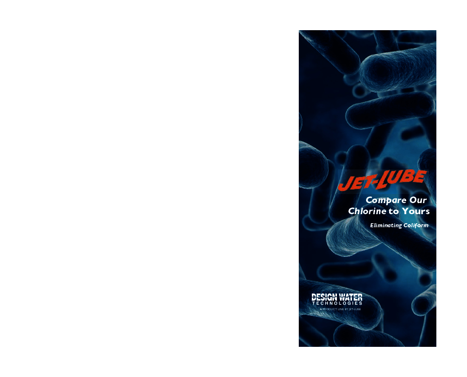 Compare Our Chlorine to Yours - Eliminating Coliform