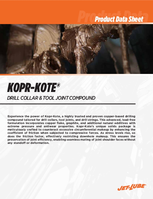 Kopr-Kote Product Data Sheet (PDS)