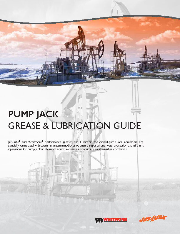 Pump Jack Grease & Lubrication Guide