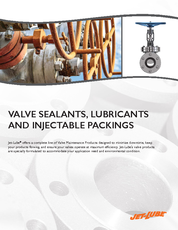 SS_Valve Sealants, Lubricants and Injectable Packings_English