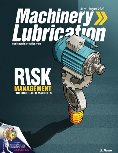 machinery lubrication by noria poster