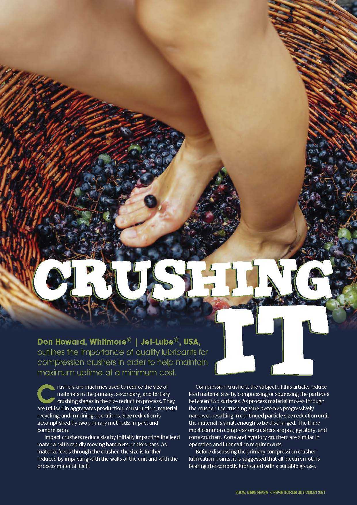 crushing it poster