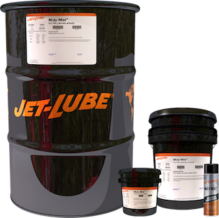 Moly-Mist provides years of protection against rust and corrosion for these couplings image