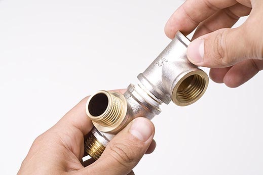 fit to hand tight visual image